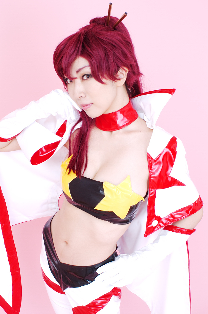 [Cosplay]  Tengen Toppa Gurren Lagann - Big Tits Yoko